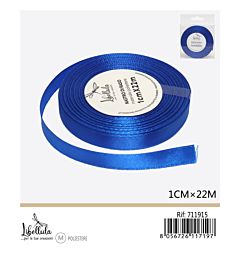 NASTRO DI RASO - BLU - 1CM x 22MGev