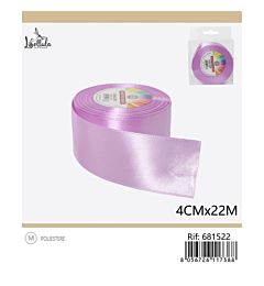 NASTRO DI RASO - LILLA - 4CM x 22MGev