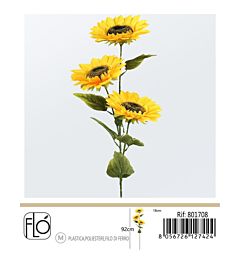 Fiore Artificiale Stelo Girasoli - 92cm