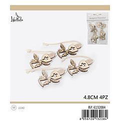 SAGOME DECORATIVE - CALICE CRESIMA 4,8CM - 4PZ