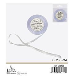 NASTRO DI ORGANZA - LILLA PALLIDO - 1CM x 22MGev