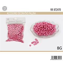 PALLINE DI POLISTIROLO - FUCSIA - 8GGev