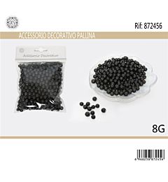 PALLINE DI POLISTIROLO - NERO - 8GGev