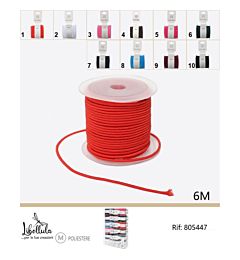 FILO ELASTICO - COLORI ASSORTITI - 2MM x 6MGev