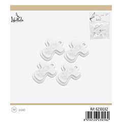 SAGOME DECORATIVE PER COMUNIONE 3,5CM - 4PZ