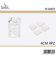 CALICE COMUNIONE DECORATIVO IN GESSO 4CM - 4PZGev