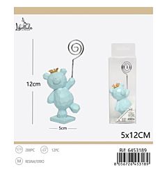 Segnaposto Oresetto Azzurro - 12x5cm