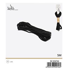 CORDA DI LINO - NERO - 5MGev