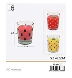 CANDELA FRUIT - 5,5X6,5CMGev
