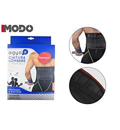 I04 TUTORE CINTURA LOMBARE C/PRESSIONE S/M/L 1PZAgyo