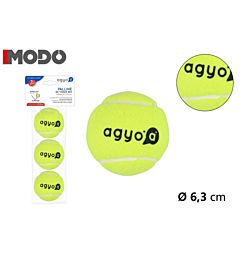 I11 PALLA DA TENNIS 3PZ RIMBALZO 0.8-1M