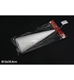 Cono in Polistirolo - Ø12x35,5cmNataluna