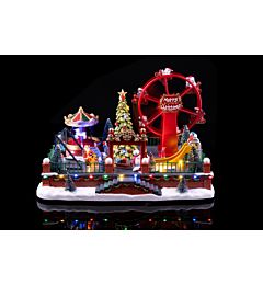 Modellino Luna Park Natalizio - InterattivoNataluna