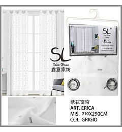 SL TENDA ERICA 210X290CM COL.GRIGIO