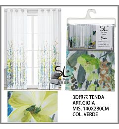 SL TENDA GIOIA 140X280CM COL.VERDESl Ideahome