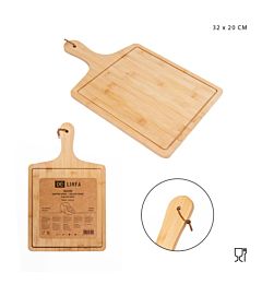 DC CASA TAGLIERE C/MAN, QUADRATO 32X20CMDc Casa