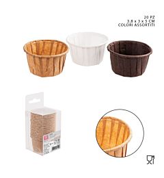 DC CASA PIROTTINO CARTA CUPCAKE 3,8X3CM 20PZDc Casa