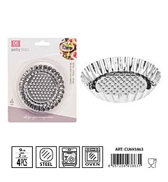 DC CASA STAMPO CROSTATINA 9X2CM 3PZDc Casa