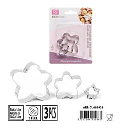DC CASA STAMPO DOLCI FIOR DI LOTO 3PZDc Casa