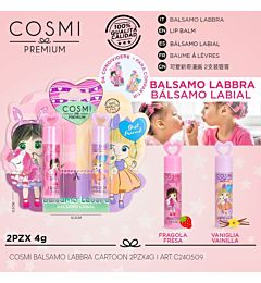 COSMI BALSAMO LABBRA MANGA 2PZ