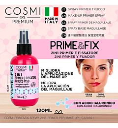 COSMI SPRAY PRIME FIX ACIDO IALURONICO 120ML