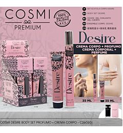 COSMI SET CREMACORPO+PROFUMO DESIRE