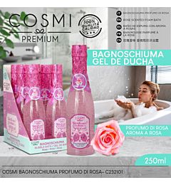 COSMI BAGNOSCHIUMA CHAMPAGNE ROSA 250ML