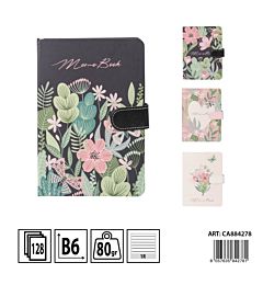 PRYMA MEMOBOOK CALAMITA B6 128FF 80G 1R BUTTERFLY