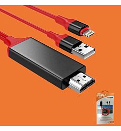 CAVO ADATTATORE DA LIGHTNING A HDMI HDTV 1080P