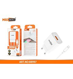 CARICABATTERE USB CAVO LIGHTNING 2.1A/5VMaxexcell