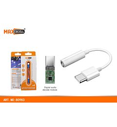 ADATTATORE DA USB-C A JACK 3.5MM