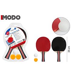 I10 RACCHETTE DA PING-PONG CON 3 PALLINE