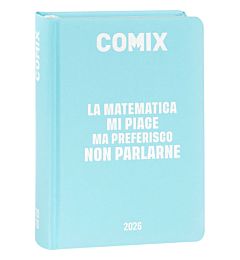 DIARIO COMIX 16M STANDARD 2025/2026 - AZZURROComix