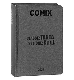 DIARIO COMIX 16M MINI 2025/2026 - CHARCOALComix