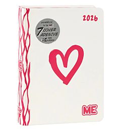 DIARIO ME 16 MESI 2025/2026 - BIANCO LOVEMe My Evolution