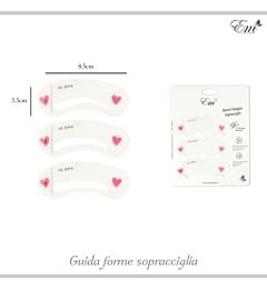 GUIDA FORME SOPRACCIGLIA 3PZ
