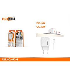 CARICATORE QC 20W PD 35W CON CAVO TYPE-C A TYPE-C