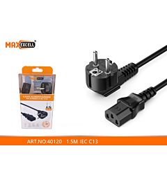 CAVO DI ALIMENTAZIONE DA SCHUKO A IEC C13Maxexcell