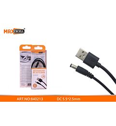 CAVO DI RICARICA USB 5.5MM/2.5MM