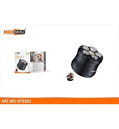 Maxexcell Rasoio Elettrico a Testine Rotanti - Art.870202