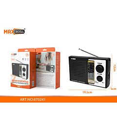 RADIO PORTATILE A DOPPIA FREQUENZA AM-FM