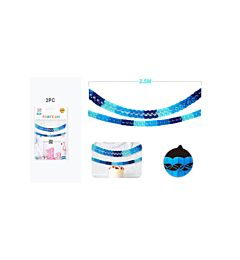 STRISCIA DECORATIVO BLU 2PC*2,5MParty Go