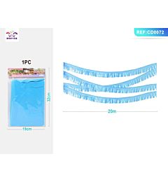 FESTONE DECORATIVO A FRANGE - AZZURRO 20M - 1PZParty Go