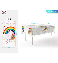 TOVAGLIA CON UNICORNO ARCOBALENO 108x180CM - 1PZParty Go