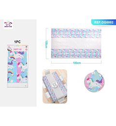 TOVAGLIA MONOUSO CON UNICORNO 108x180CM - 1PZParty Go