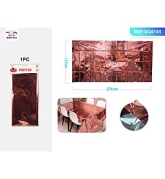 TOVAGLIA METALLIZZATA - ROSSO 274x137CM - 1PZParty Go