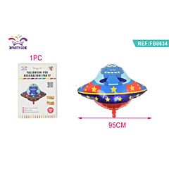 PALLONCINO MYLAR A FORMA DI UFO 95CM - 1PZParty Go