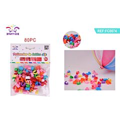 CLIP PER CHIUDERE PALLONCINI - 80 PZ