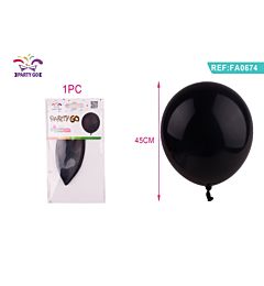 PALLONCINO NERO 45CM - 1PZParty Go