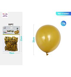 PALLONCINI ORO 25CM - 50PZ